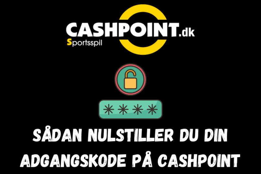 Sådan nulstiller du din adgangskode på Cashpoint