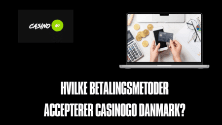 Hvilke betalingsmetoder accepterer CasinoGo Danmark?