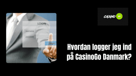 Hvordan logger jeg ind på CasinoGo Danmark?