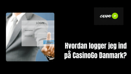 Hvordan logger jeg ind på CasinoGo Danmark?