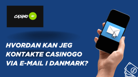 Hvordan kan jeg kontakte CasinoGo via e-mail i Danmark?