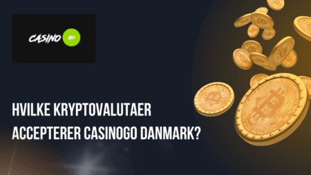 Hvilke kryptovalutaer accepterer CasinoGo Danmark?