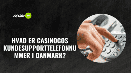 Hvad er CasinoGos kundesupporttelefonnummer i Danmark?
