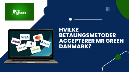 Hvilke betalingsmetoder accepterer Mr Green Danmark?