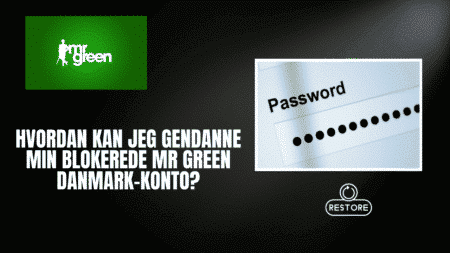Hvordan kan jeg gendanne min blokerede Mr Green Danmark-konto?