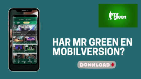 Har Mr Green en mobilversion?