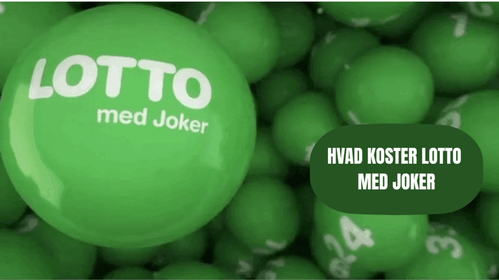 Hvad koster lotto med joker