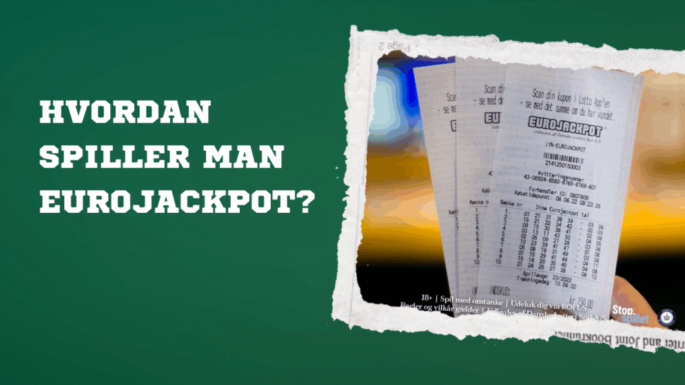 Hvordan spiller man eurojackpot
