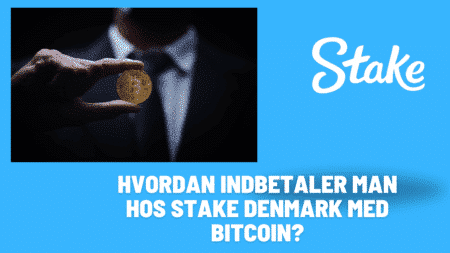 Hvordan indbetaler man hos Stake Denmark med Bitcoin?
