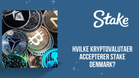 Hvilke kryptovalutaer accepterer Stake Denmark?