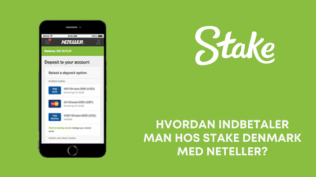 Hvordan indbetaler man hos Stake Denmark med Neteller?