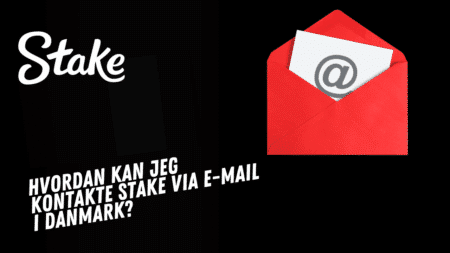 Hvordan kan jeg kontakte Stake via e-mail i Danmark?