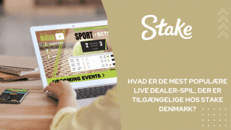 Hvad er de mest populære live dealer-spil, der er tilgængelige hos Stake Denmark?