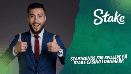 Startbonus for spillere på Stake casino i Danmark