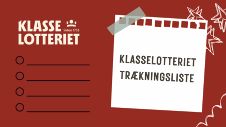 Klasselotteriet trækningsliste
