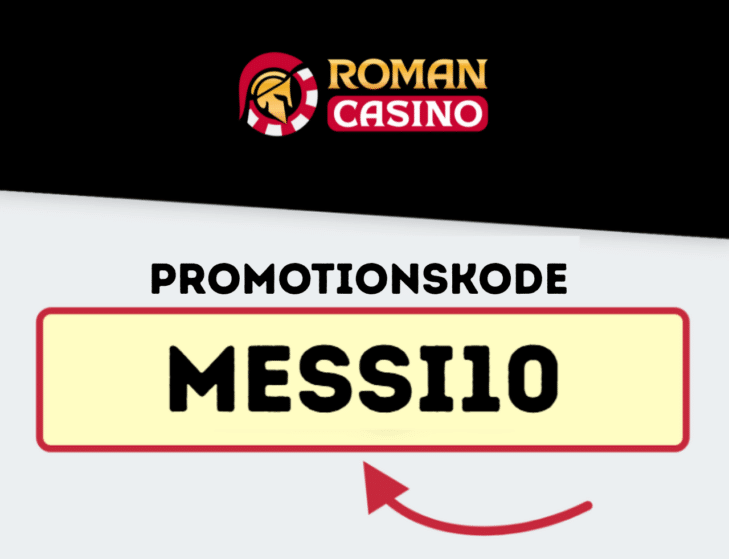 Messi10 promotionskode hos Roman Casino